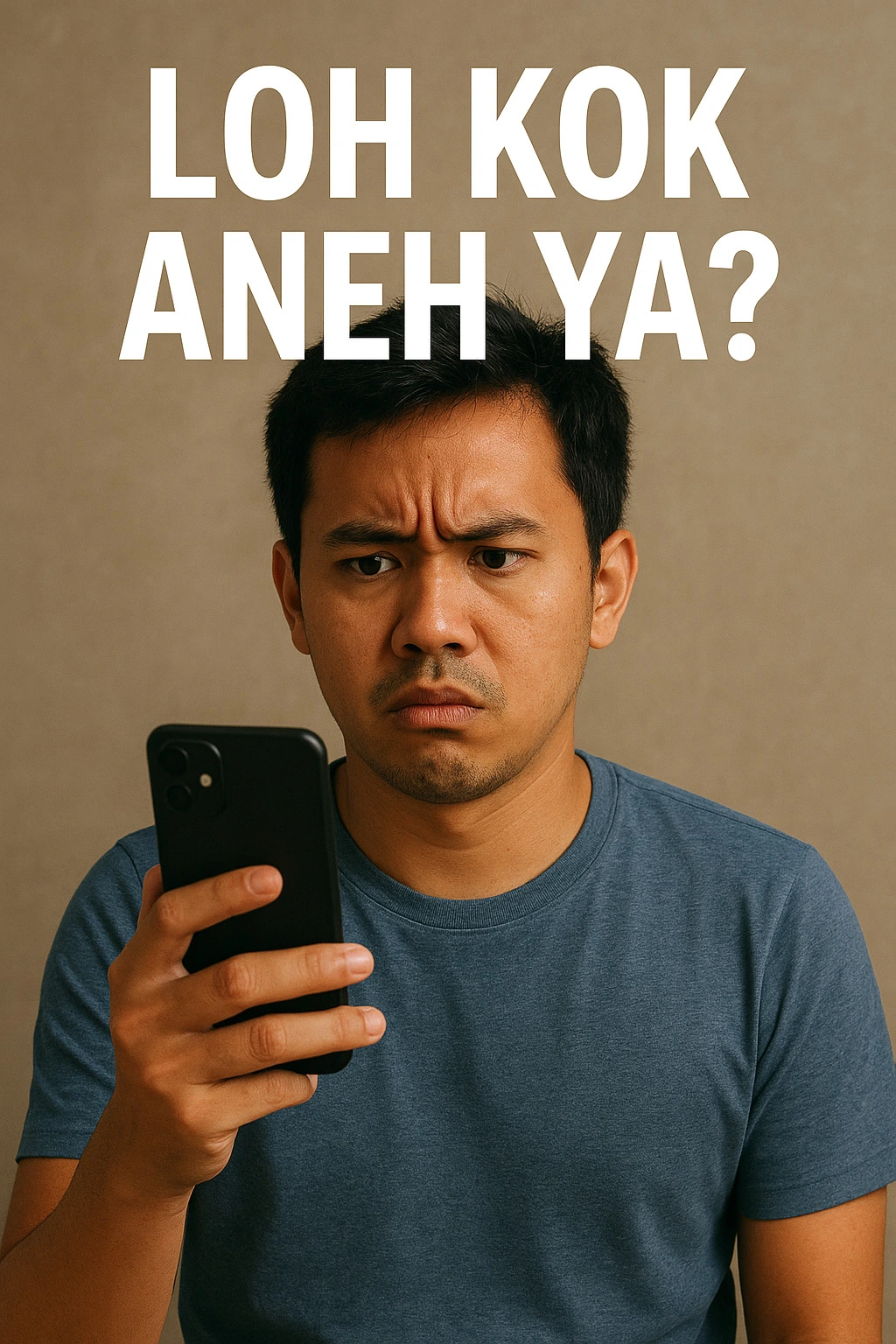 Ilustrasi kaget dan bingung